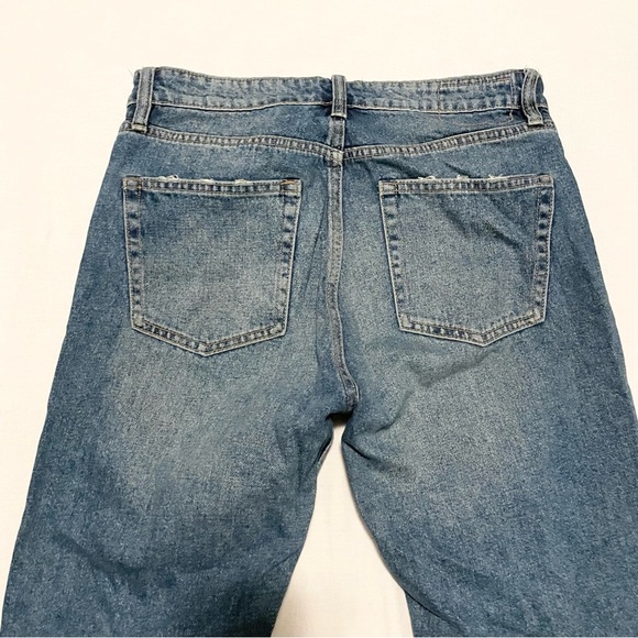 Zara TRF Womens Size 6 Classic Denim Straight Jeans - Picture 9 of 14